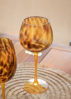 Picture of BarCraft Patterned Gin Glasses, Set of 2 with Tortoiseshell Finish in Gift Box, 550ml