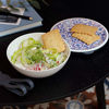 Picture of Villeroy & Boch to Go Indigo Medium Dish Dishes Made of Porcelain, Green, 350 ml, Blue, 16.3 x 16.2 x 6.8 cm