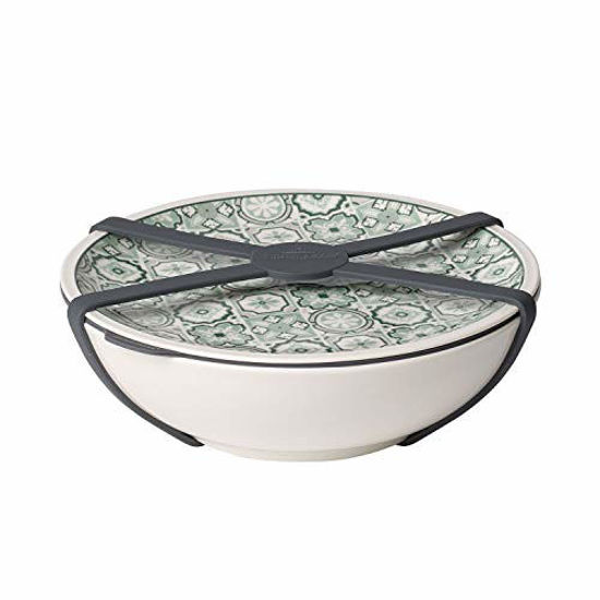 Picture of Villeroy & Boch to Go Jade Bowl, Crockery Porcelain, Green, Large, 800 ml