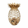 Picture of Barcraft Wine Cork Collector, Pineapple Shaped, 20 x 28cm, Gold Coloured