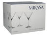 Picture of Mikasa, Silver Set of 4 Cheers Crystal Martini Cocktail Glasses, Model:5159319