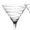 Picture of Mikasa, Silver Set of 4 Cheers Crystal Martini Cocktail Glasses, Model:5159319