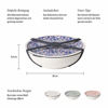 Picture of Villeroy & Boch to Go Indigo Dish Large Dishes Made of Porcelain, Green, 800 ml, Blue, 21 x 21 x 7.1 cm