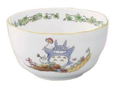 Picture of Noritake X Studio Ghibli Neighbor Totoro"Totoro with mushroom" Japanese rice bowl TT97876/4924-3 from Japan