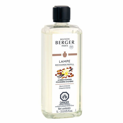 Picture of MAISON BERGER | Lampe Berger Refill Home Fragrance | Amber Powder | Home scents | 33.8 Fluid Ounce - 1L