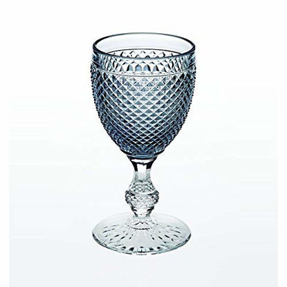 Picture of Vista Alegre Bicos Bicolor All Purpose Goblet with Grey Top,