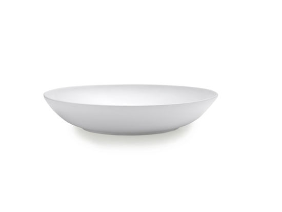 Picture of Mikasa Delray Bone China Round Pasta Serving Bowl, 13-Inch, White