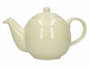 Picture of London Pottery Globe Teapot with Strainer, 4 Cup (900 ml), Ivory