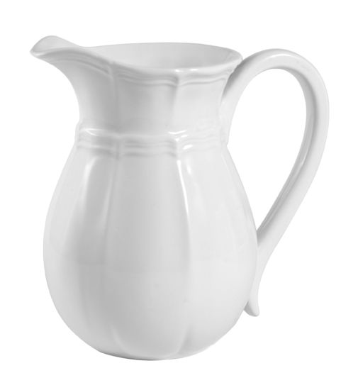 Picture of Mikasa French Countryside Pitcher, 47-Ounce, Ivory -