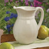 Picture of Mikasa French Countryside Pitcher, 47-Ounce, Ivory -