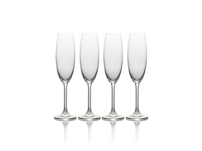 Picture of Mikasa Julie Champagne Flute, 8-Ounce, Set of 4