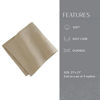 Picture of Villeroy & Boch La Classica Luxury Linen Fabric Napkin (Set of 4), 21"x21", Natural