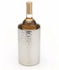 Picture of BarCraft BCWCOOLHAM Double-Walled Stainless Steel Wine Bottle Cooler, 12 x 20 cm (4.5" x 8") - Hammered Finish