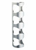 Picture of Kitchen Craft Bar Craft Wall Mounted Stainless Steel 4 Bottle Wine Rack BCWRSS