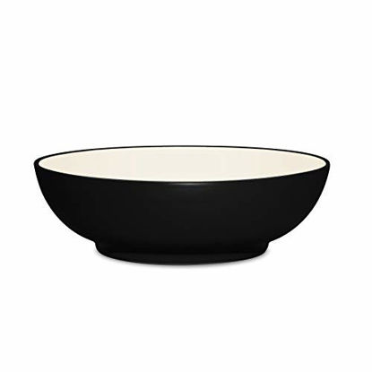 Picture of Noritake Colorwave Graphite Bowl, Soup/Cereal, 7", 22 oz in Black/Graphite