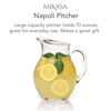 Picture of Mikasa 5136551 Napoli Glass Beverage Pitcher Clear, 70 Ounce