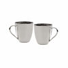 Picture of Mikasa Double Walled Stainless Steel Coffee Mug, 2 Count (Pack of 1), Silver