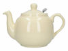 Picture of London Pottery Farmhouse Loose Leaf Teapot with Infuser, Ceramic, Ivory, 4 Cup (1.2 Litre)