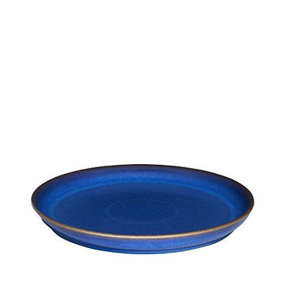 Picture of Denby Imperial Blue Coupe Dinner Plate, Royal Blue