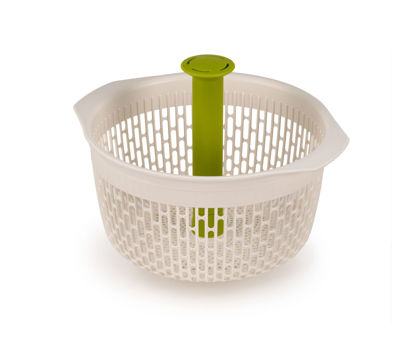 Picture of Joseph Joseph Spindola in-Sink Salad Spinning Colander, One Size, White/Green