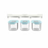 Picture of Joseph Joseph CupboardStore Airtight Easy Pour Food Container Set with 3M Tape Undershelf Storage Hanger, 3-Piece Small, Opal