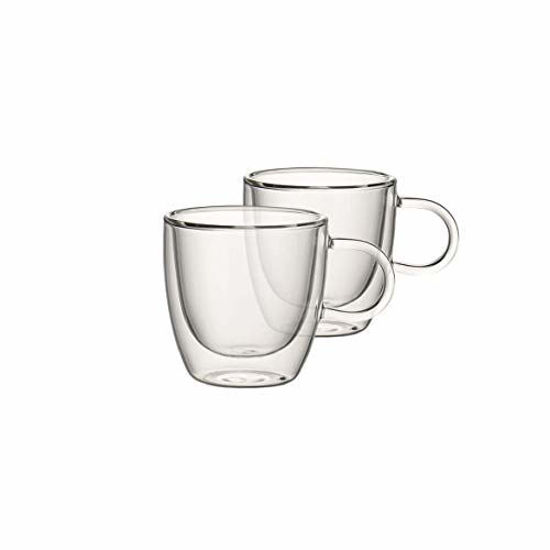 Picture of Villeroy & Boch Artesano Hot Beverages Cup : Small-Set of 2, 2.5 in, Crystal Glass, Clear