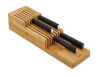 Picture of Joseph Joseph DrawerStore Knife Organizer, One Size, Bamboo