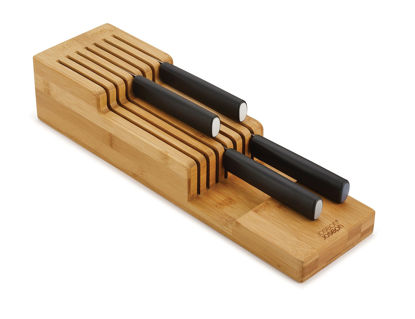 Picture of Joseph Joseph DrawerStore Knife Organizer, One Size, Bamboo