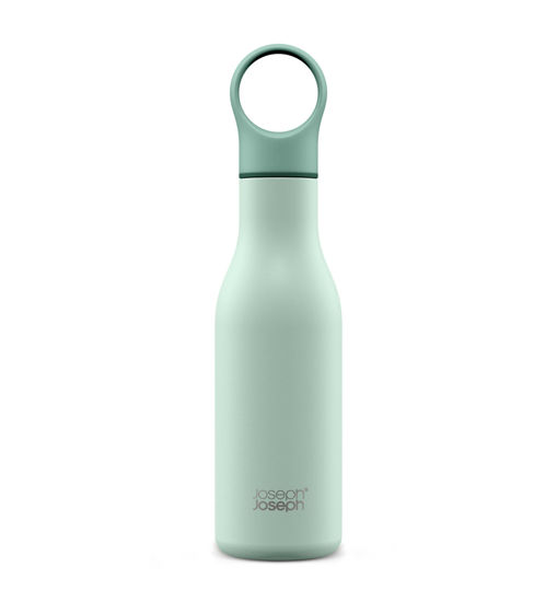 Picture of Joseph Joseph Loop™ Vacuum Insulated Water Bottle 500 ml (17 fl. oz) - Green