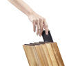 Picture of ZYLISS Control Wooden Knife Block - Kitchen Cutlery Storage - Knife Block Without Knives - 5 Slots