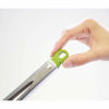 Picture of Joseph Joseph Elevate Stainless Steel Tongs with Silicone Tips, One-Size, Gray/Green