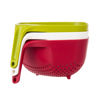 Picture of Joseph Joseph Square Colander Stackable with Easy-Pour Corners and Vertical Handle, Medium, Green