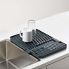 Picture of Joseph Joseph - 85139 Joseph Joseph Flip-Up Drain Board with Foldable Dish Rack, One-size, Gray