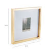 Picture of Mikasa Gold Gallery Frame-16 x 16 Matted to 5 x 7