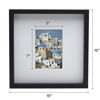 Picture of MIKASA Gallery 5x7-Inch Matted Picture Frame, 16x16-Matted 5x7, Black