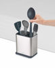 Picture of Joseph Joseph 85161 Utensil Holder with Removable Spoon Surface Kitchen Accessory, One-size, Stainless Steel/Dark Gray