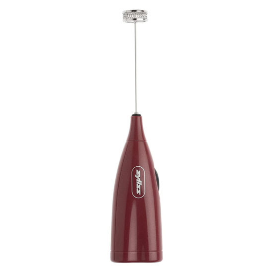 Picture of ZYLISS Handheld Electric Milk Frother, Red 1 x 8.7 x 1.7 inches