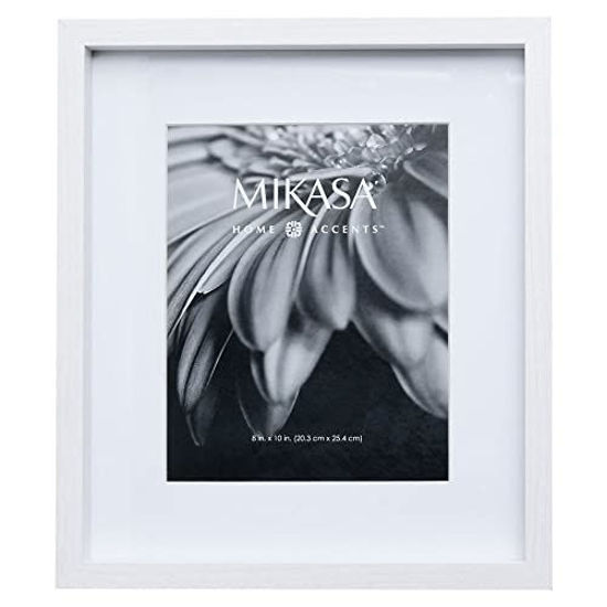 Picture of Mikasa White Gallery Frame-11 x 14 Matted to 8 x 10