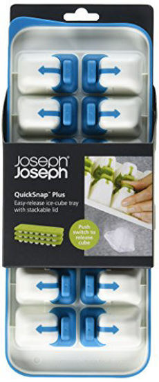 QuickSnap Plus Easy-Release Ice Cube Tray with Stackable Lid