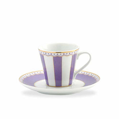 Picture of NORITAKE CARNIVALE Espresso cup & saucer 3 oz