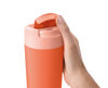 Picture of Joseph Joseph Sipp Travel Mug with Flip-top Cap - 454 ml (16 fl. oz) - Coral