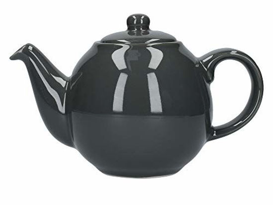 GetUSCart- London Pottery Globe Small Teapot with Strainer, 2 Cup (500 ml),  London Grey