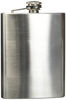 Picture of BarCraft Stainless Steel Flask, 8-Ounce