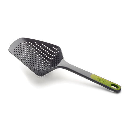 Picture of Joseph Joseph Scoop Colander Strainer Slotted Spoon, Large, Gray/Green