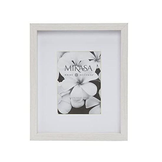 Picture of Mikasa White Gallery Frame-8 x 10 Matted to 5 x 7