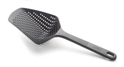 Picture of Joseph Joseph Scoop Colander Strainer Slotted Spoon, Large, Black