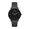 Picture of Armani Exchange Men's Three-Hand Black Stainless Steel Watch