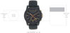 Picture of AX ARMANI EXCHANGE Men's Blue Silicone Strap Watch (Model: AX1335)