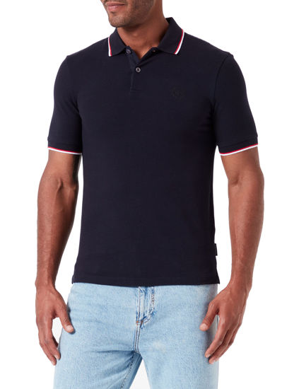 Armani exchange navy clearance blue shirt