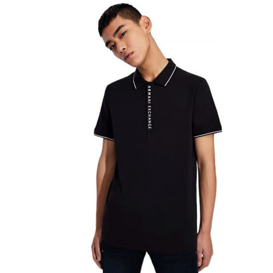 Armani exchange on sale zip polo